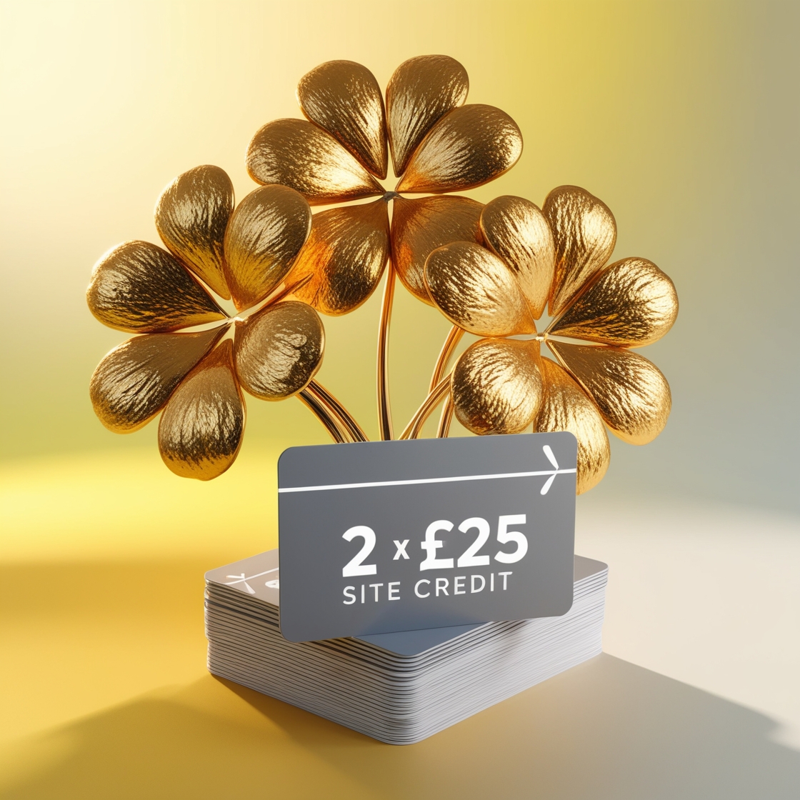 Won TWO WINNERS OF £25 SITE CREDIT |