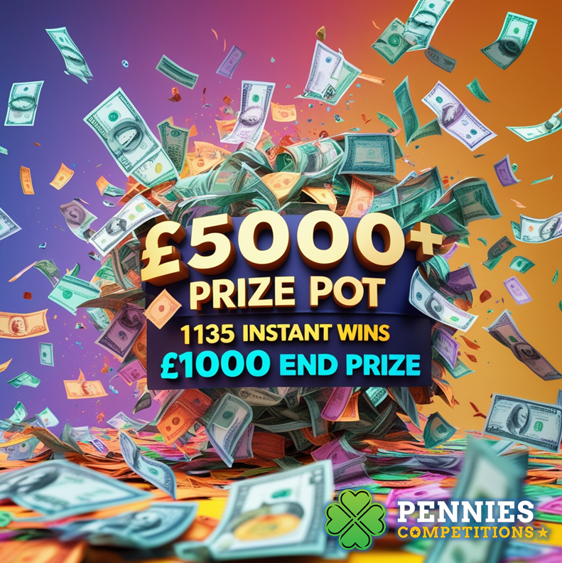 Won Quickfire Cash! | £5000+ Prize Pot | £1000 End Prize | 1135 Instant Wins