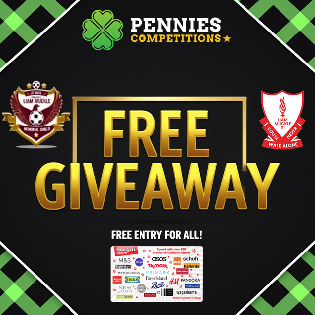 Won FREE ENTRY | 3 x £50 One4All Gift Cards | Liam Muckle Memorial Shield Day